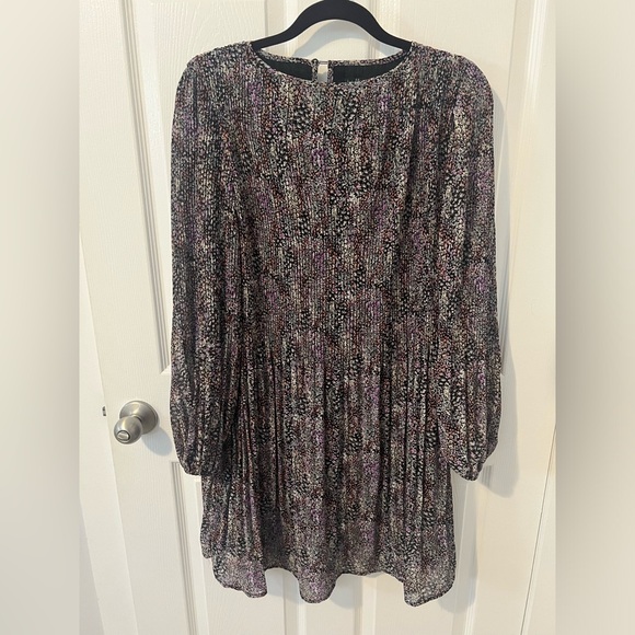 NWOT Wishlist Apparel Floral Pleated Bohemian Dress - Size S/M - Picture 8 of 12